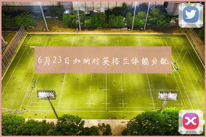 6月23日加纳对英格兰体能分配
